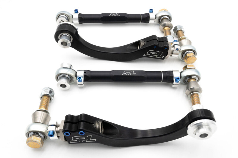 BMW M4 Rear Adjustable Suspension Links - SPL Parts - Upper Camber/Lateral and Upper Traction Links with FK PTFE-Lined Spherical Bearings - `21-`27